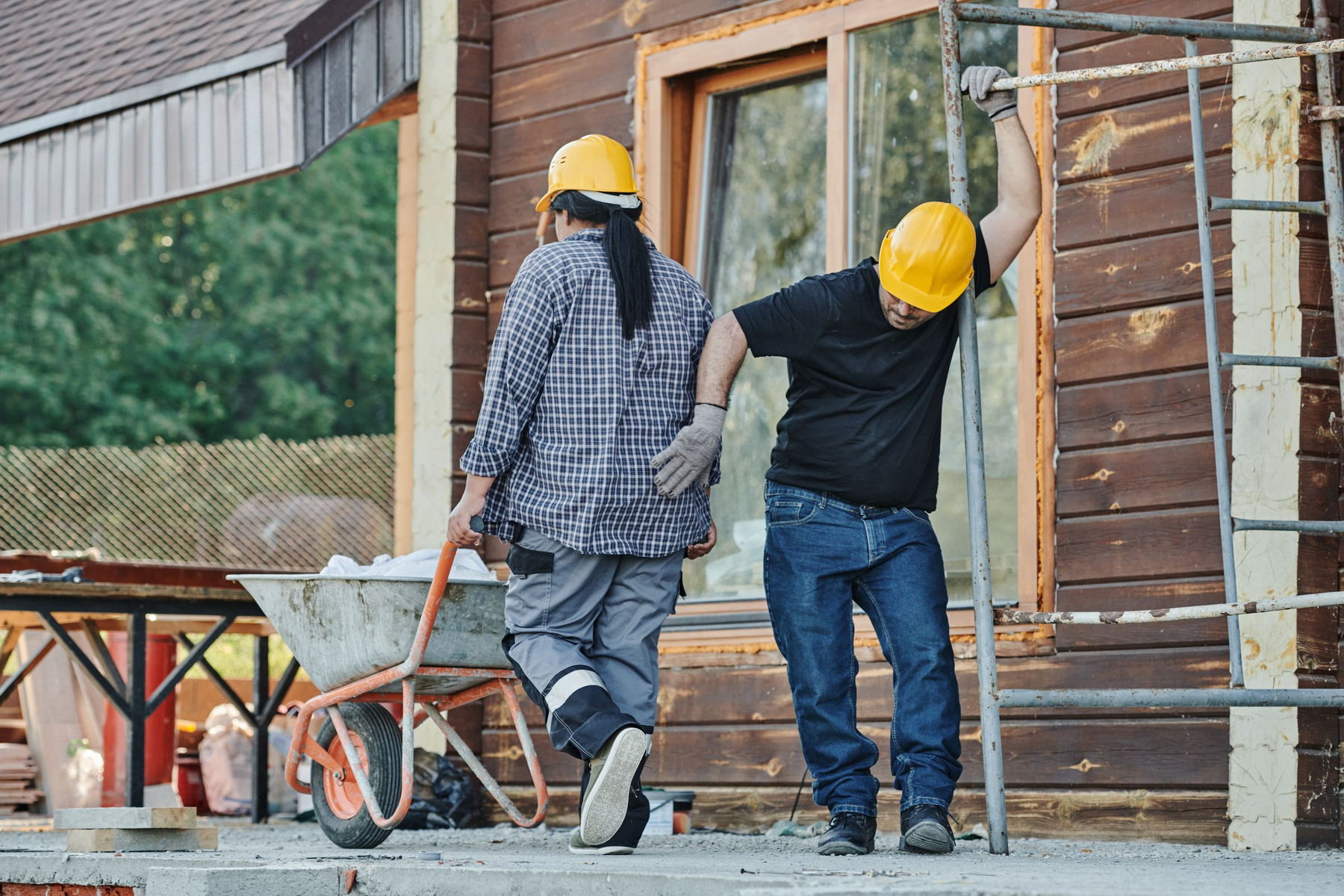 Construction and the Trades business at work